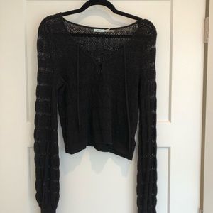 Urban Outfitters black knit sweater